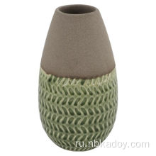 Классическая ваза керамического украшения